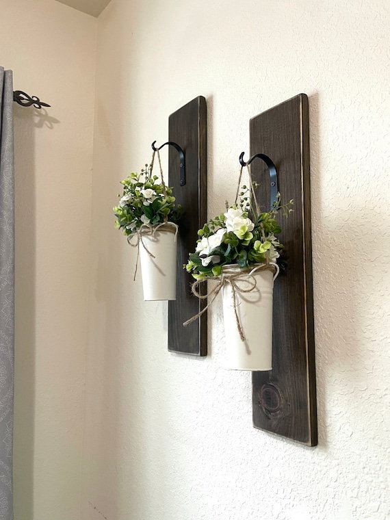 Wall sale hanging vases