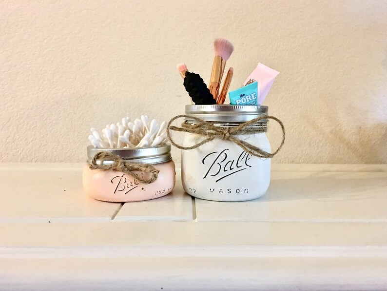 Mason Jar OrganizerMakeup Brush HolderMakeUp Etsy
