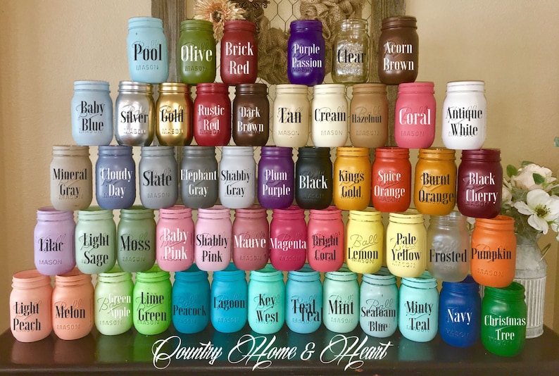 Rustic Bathroom Decor Mason Jar Bathroom Set Bronze Oil Etsy