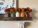 Rustic Fall Dining Room Table Centerpieces, Fall Kitchen Decor, Thanksgiving Centerpiece, Fall Mason Jar Centerpiece, Fall Table Decorations 