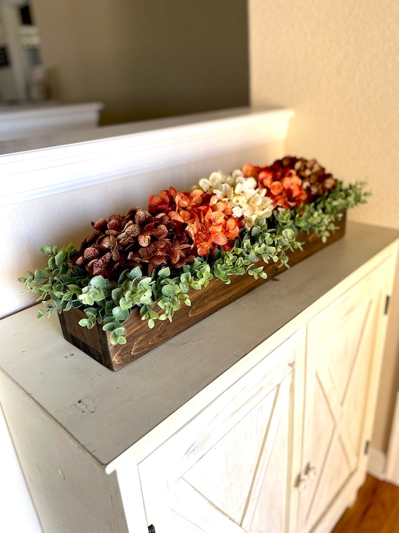 Fall Floral Arrangement, Rustic Farmhouse Fall Table Decor, Mantle