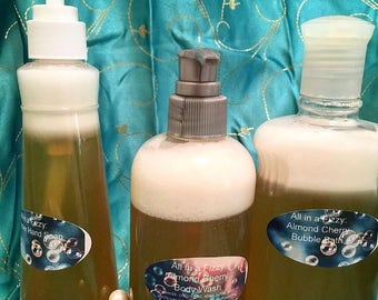 Body wash, bubble bath and hand soaps!