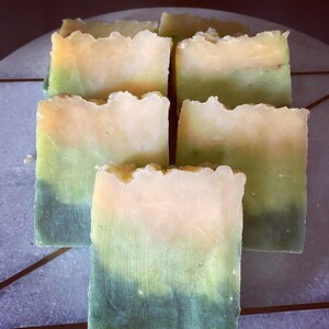 Patchouli, vanilla and sandalwood bath soap