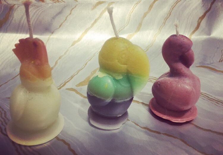 3 inch Bird Candles Etsy