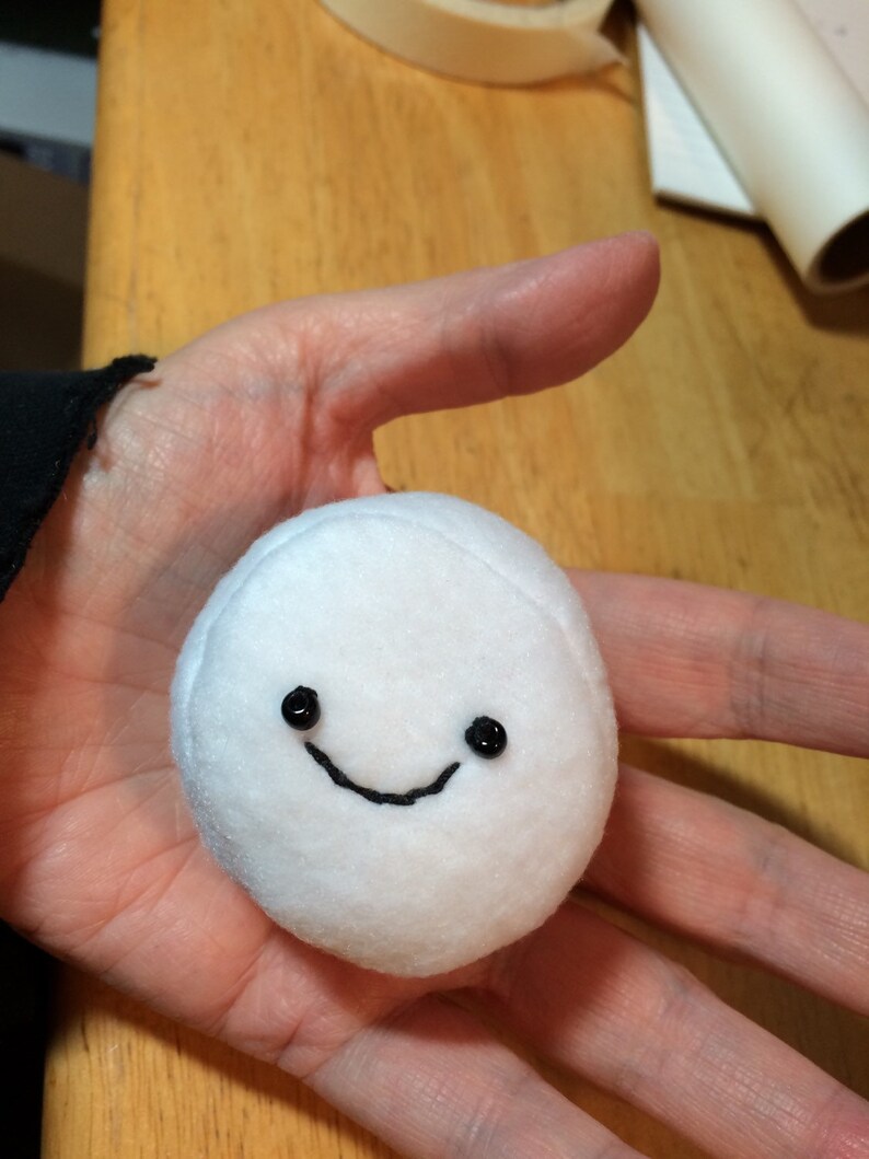 Mini Marshmallow plush from Cloudy with a Chance of | Etsy