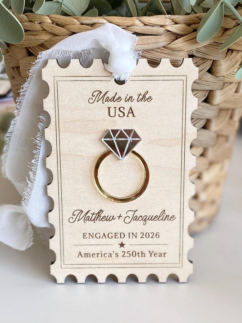 Personalized Engagemen Ornament | Engaged in 2026 Christmas Ornament ...