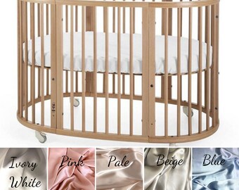 silk mini crib sheets