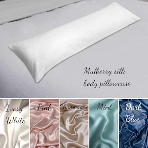 Silk pillowcase for body pillow shop