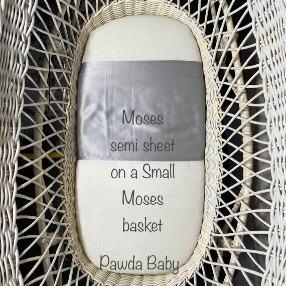 silk moses basket sheet