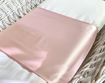 satin bassinet sheet