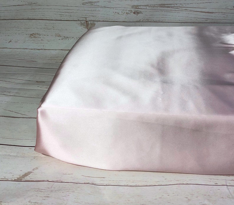 100 Mulberry Silk Crib Cot Fitted Sheet No More Bed Head Etsy