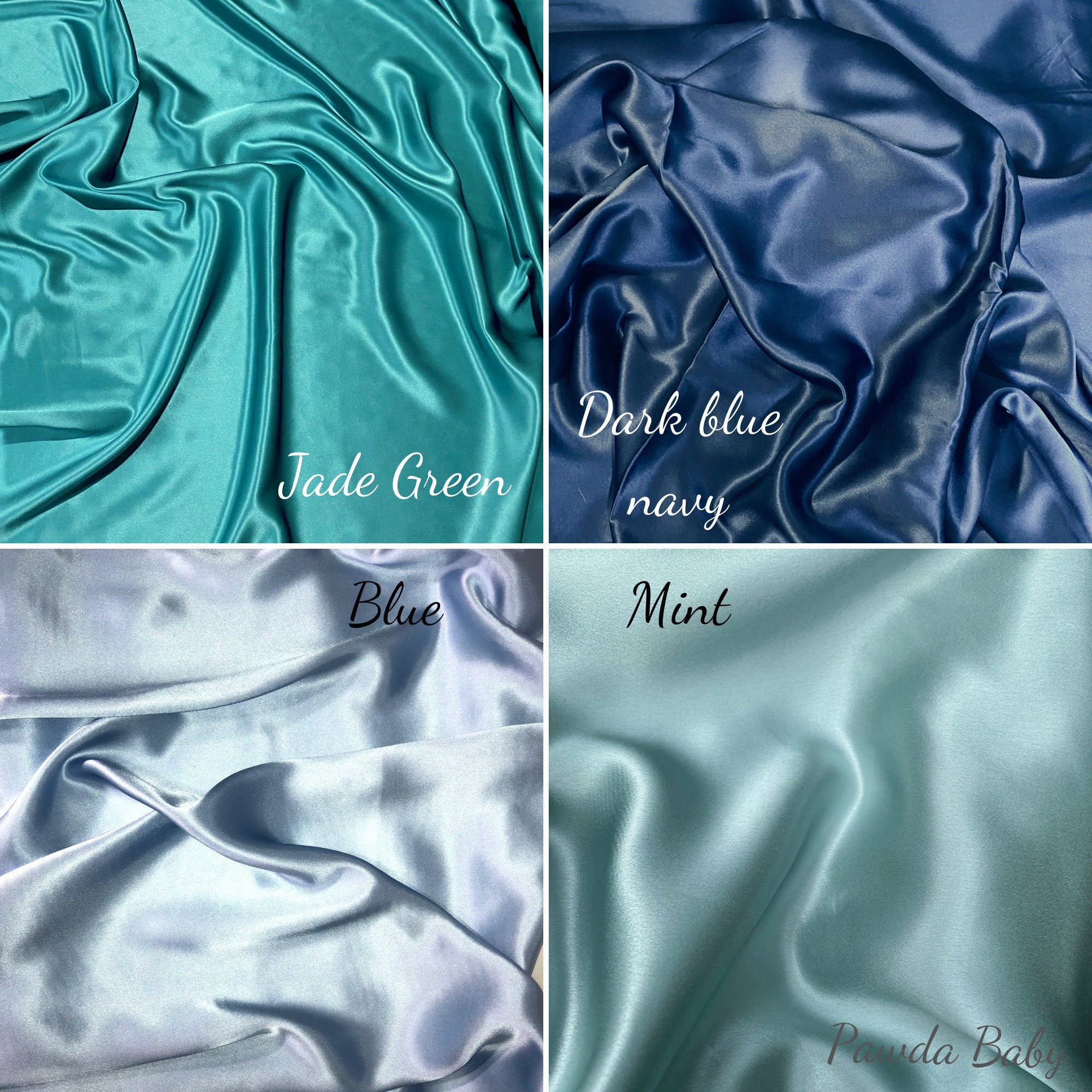 100 Mulberry silk fabric 19 or 22 momme silk 114cm wide by Etsy