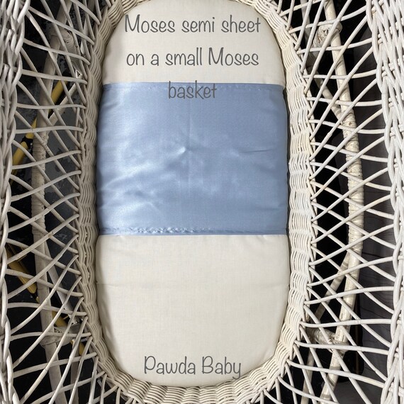 silk moses basket sheet