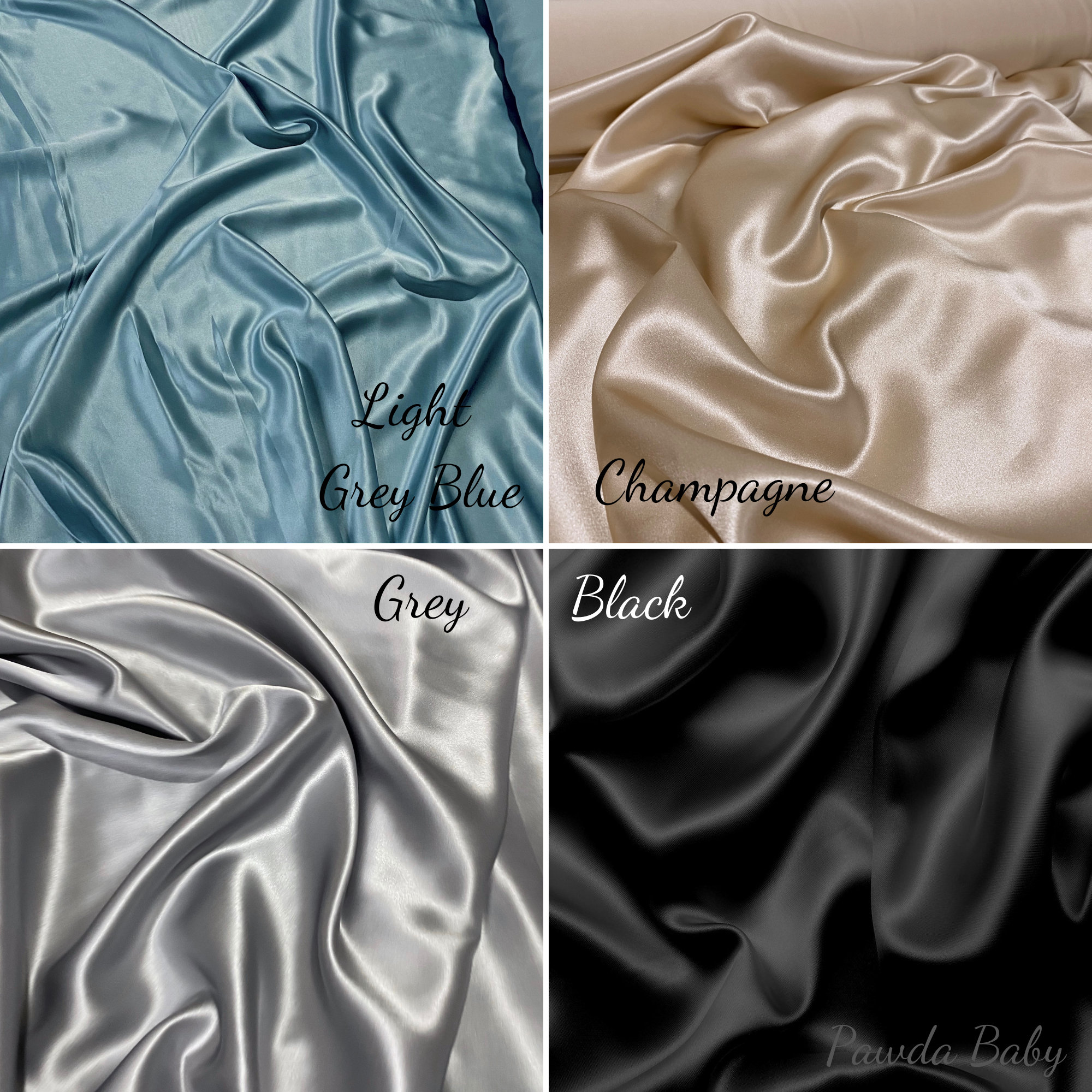 satin boomerang pillow case