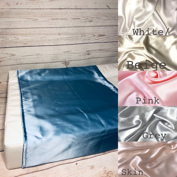 100 Mulberry Silk Full Cot Crib Fitted Sheet Grey Pink Camel