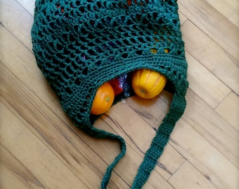 CROCHET PATTERN PDF Instant Download . Sustainable, Reusable Shopping Tote