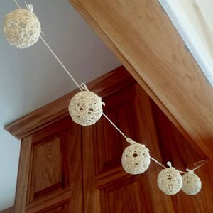 Lacy Crocheted Ornaments