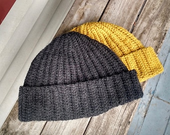 Cozy Crocheted Winter Hat for Adults