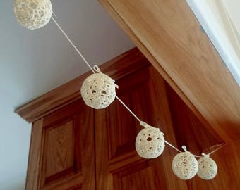 Lacy Crocheted Ornaments