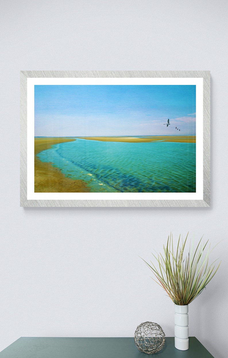 Islands Ocean Art Print St. Simons Island Tidal Etsy