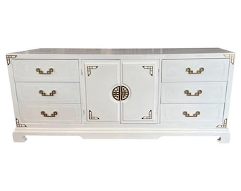SOLD-Asian Style Mid-Century Modern Dresser or Credenza by Bassett