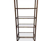 Faux Bamboo Etagere