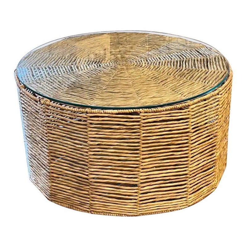 Coastal Drum Coffee Table main image 1