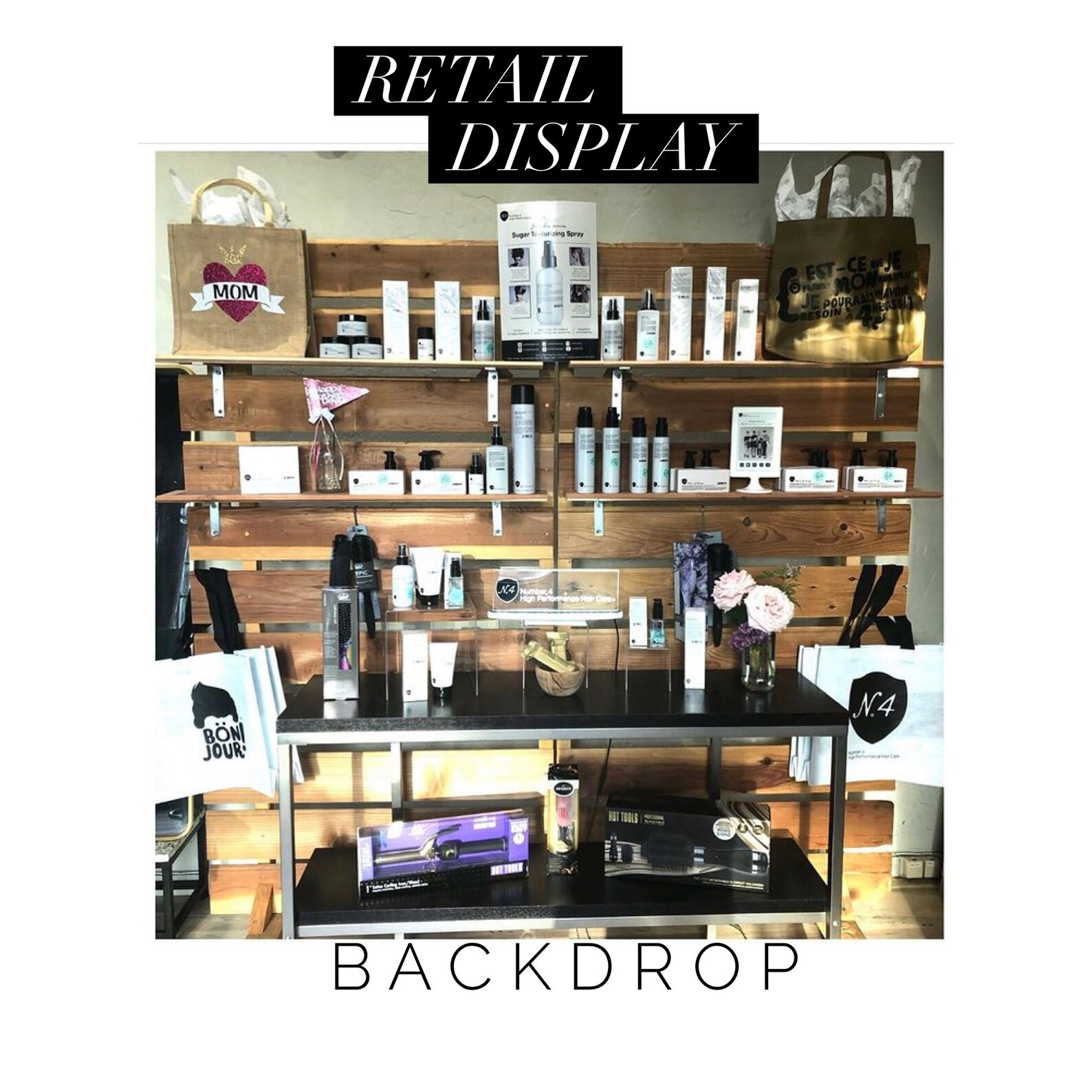 Backdrop Photo Booth backdrop Retail display Party Etsy