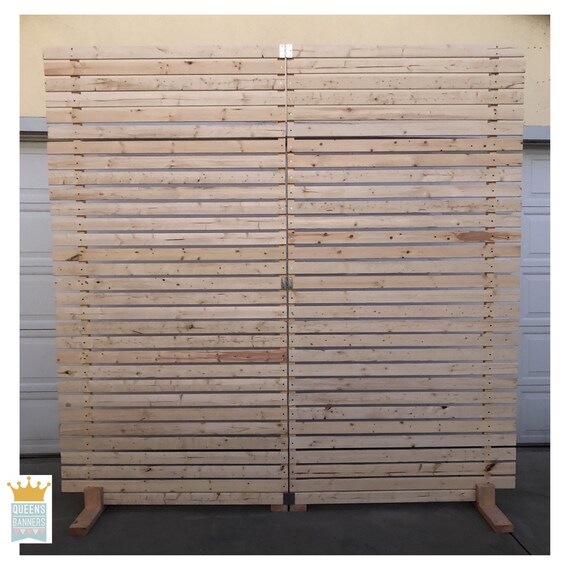 Pallet Wall Craft Show Display Wedding Backdrop Pallet Etsy