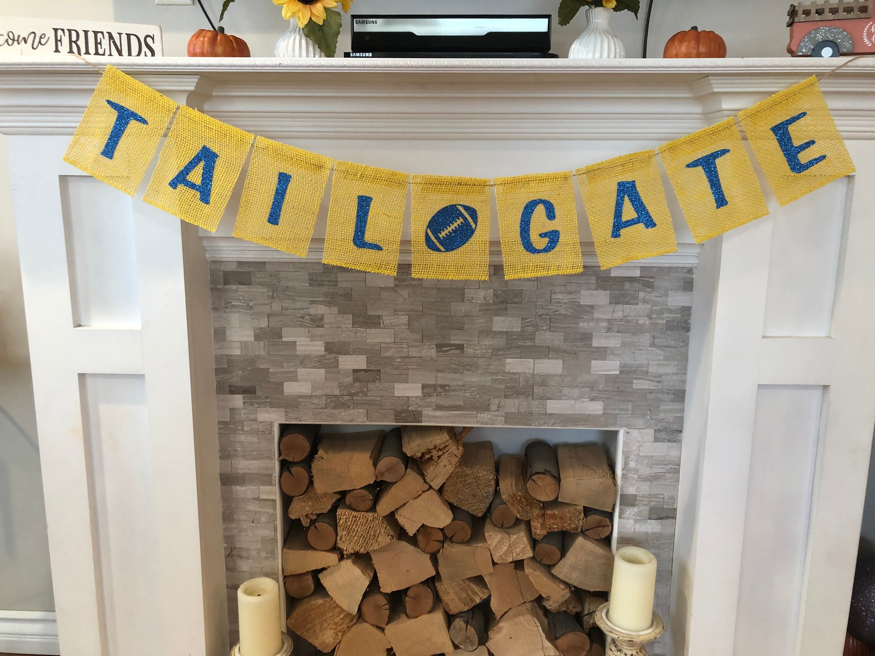 Tailgate Banner Tailgate Party Tailgate Decorations Etsy