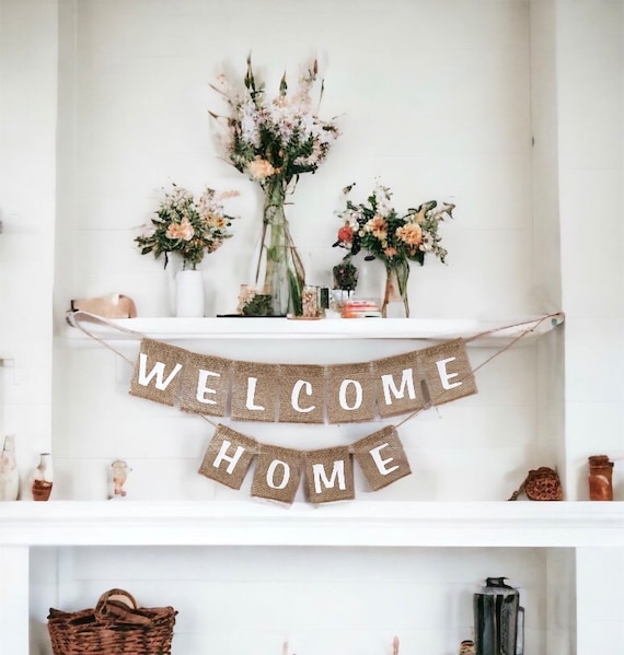 New Home Türbanner – Willkommensdekoration Für Einweihungsparty, 30,5 X 180 Cm