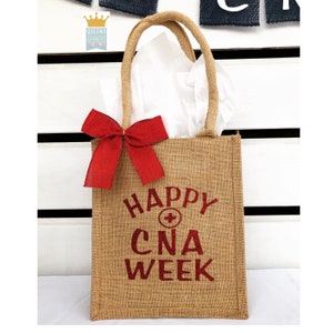 Happy Cna Week Gifts, Cna tote, Cna Appreciation Gifts, Nursing Assistant Week, Cna gifts, Nursing Assistant Week, Gift for Cna
