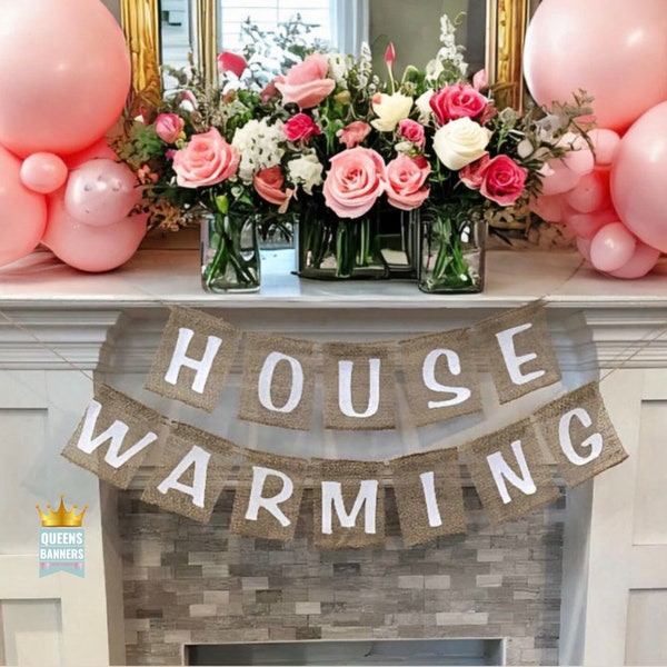 House Warming Banner, New Home, New Home banner, New Home gift, Housewarming gift, House warming Banner, House Warming Party