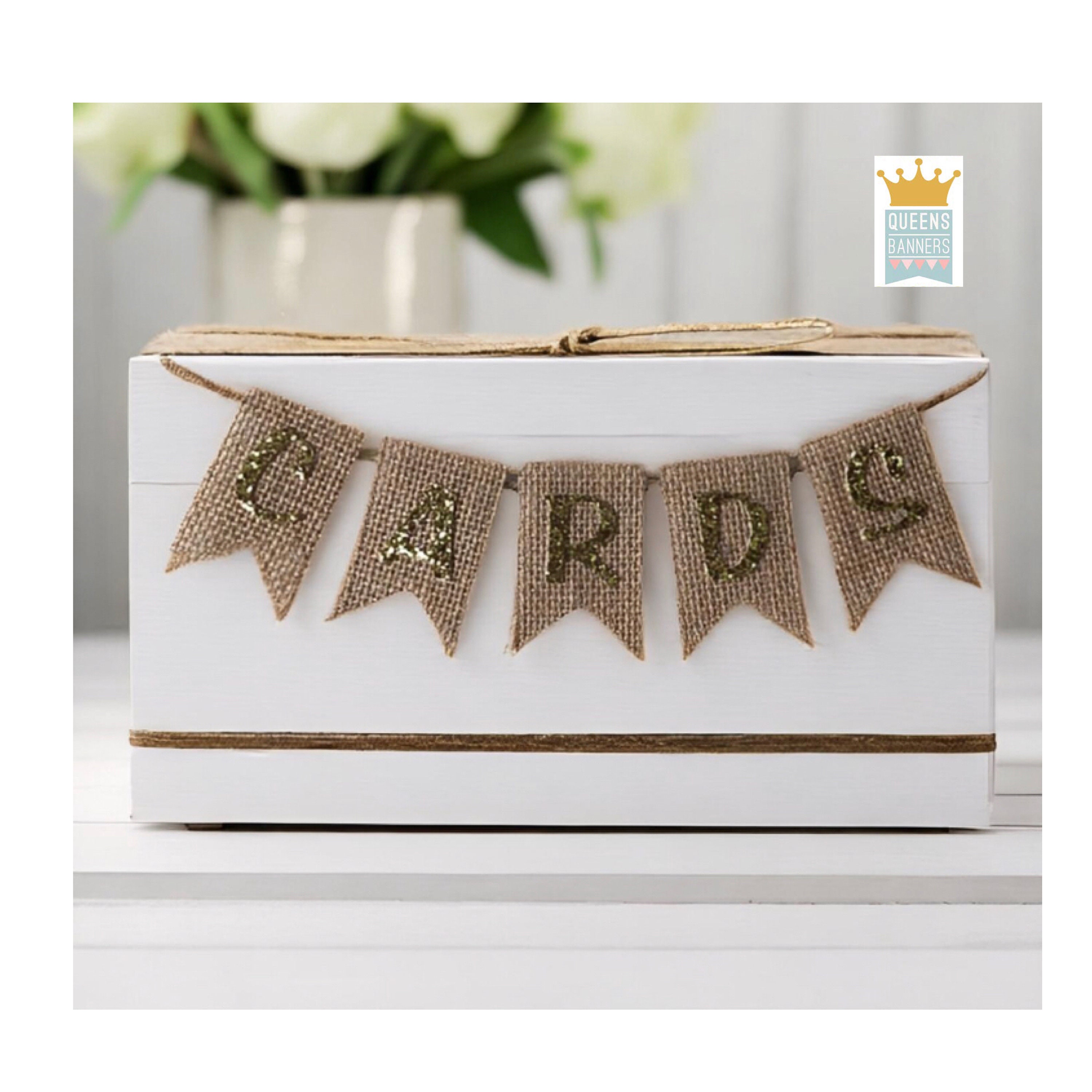 Cards Banner, Card Banner, Suitcase Banner, Mini Bunting, Wedding ...