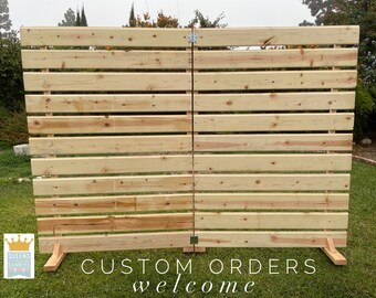 how to make a photo booth backdrop with pallets
