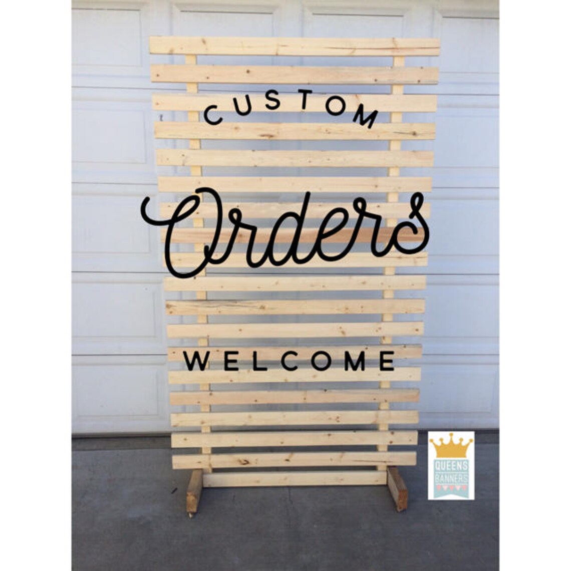 Wood Pallet Wall Display Wedding Backdrop Wood Pallet Etsy