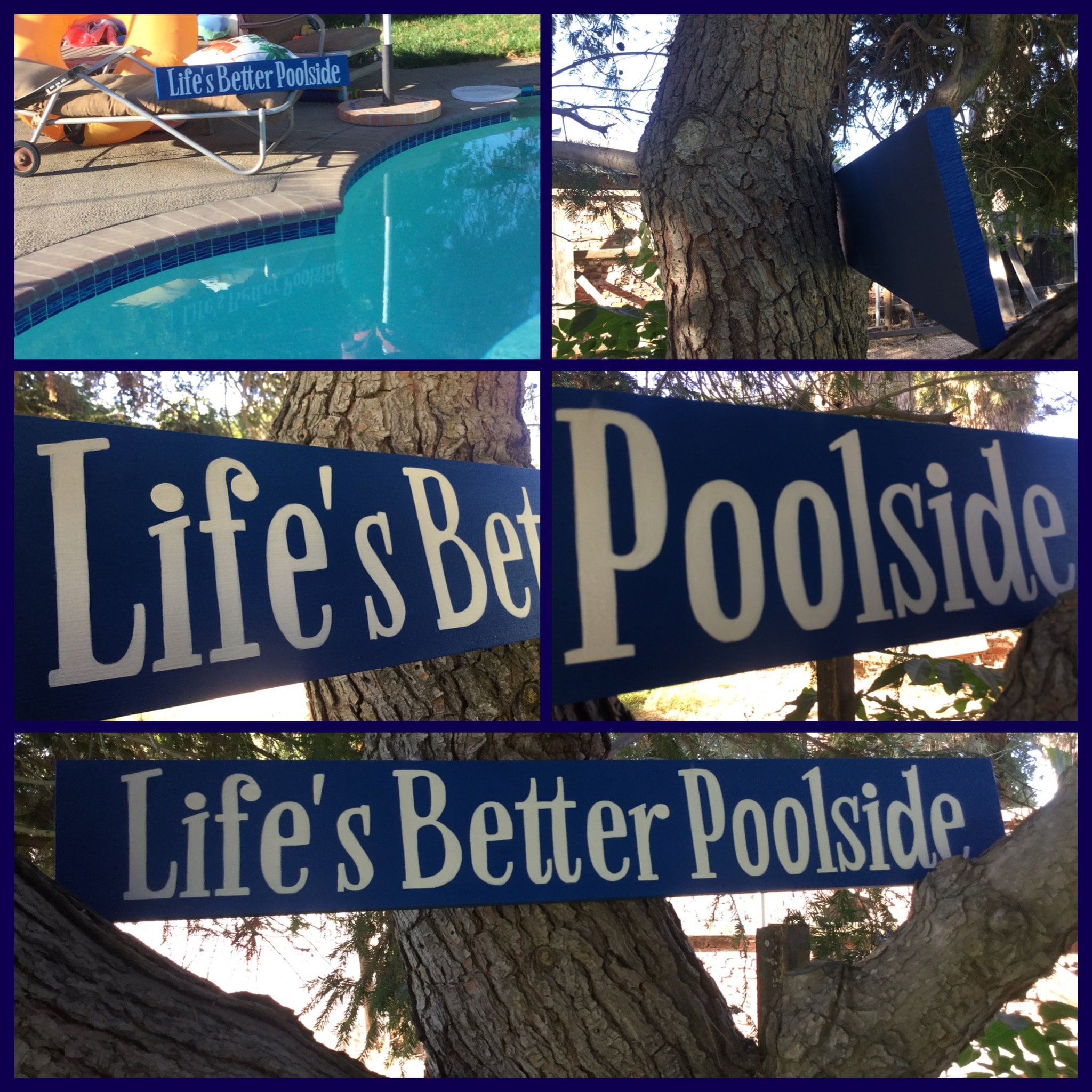Pool Signs Storybook Signs Wedding Signs Outdoor Signs | Etsy