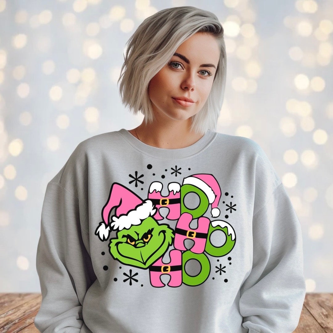 Youth/womens Christmas Crewneck Sweatshirt Etsy
