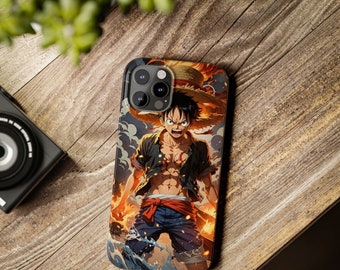 One Piece Anime Phone Cases - Straw Hat Pirates Design | Gift for Anime Lovers | Luffy, Zoro, Nami | iPhone 11, 12, 1, 14, 15
