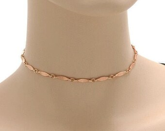 Gold Chain Choker, Dainty Choker, Rose Gold Choker, Chain Choker, Chain Necklace, Gold Choker,  Best friends gift, Birthday gift