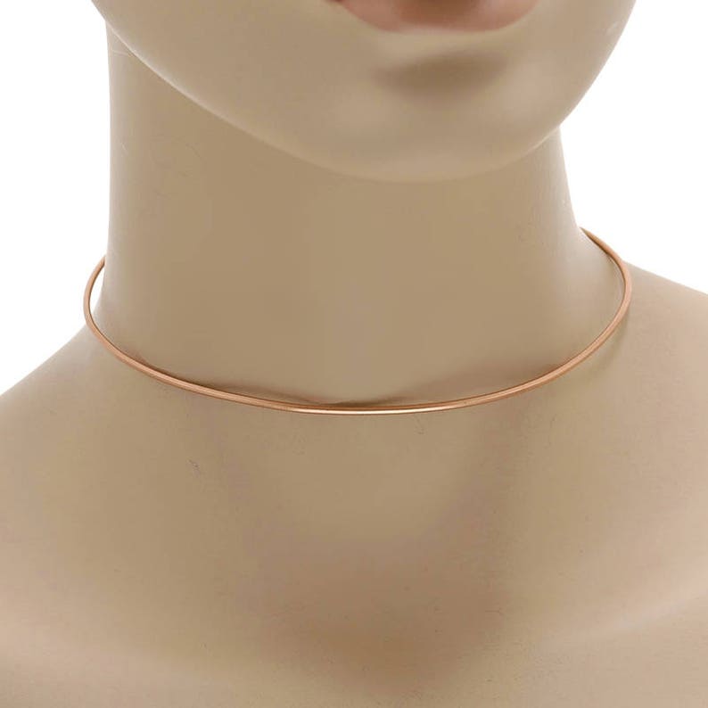 Ball Collar Gold Neck Collar Collar Choker Wire Choker Etsy