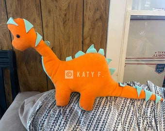 plush handmade dinosaur