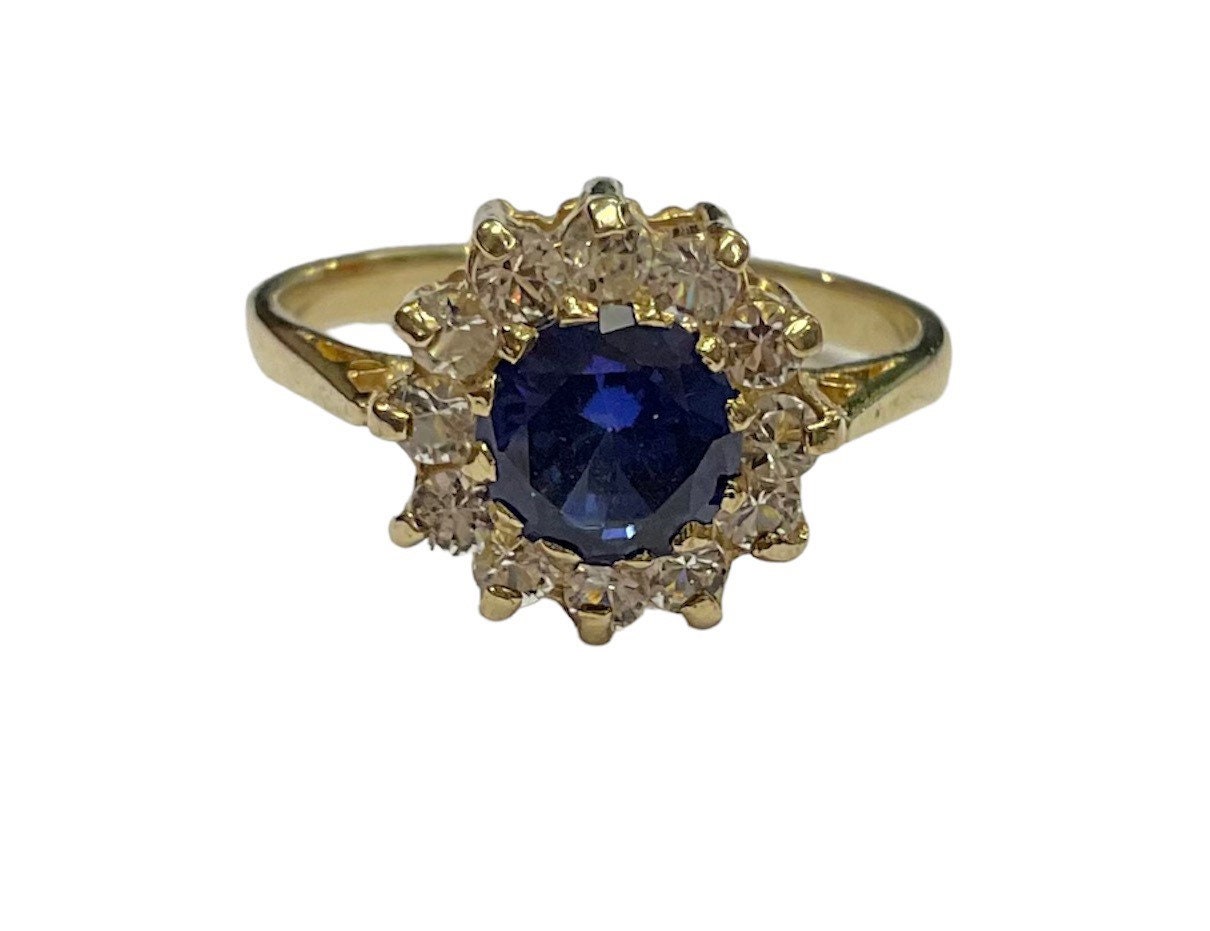 Vintage cubic deals zirconia rings