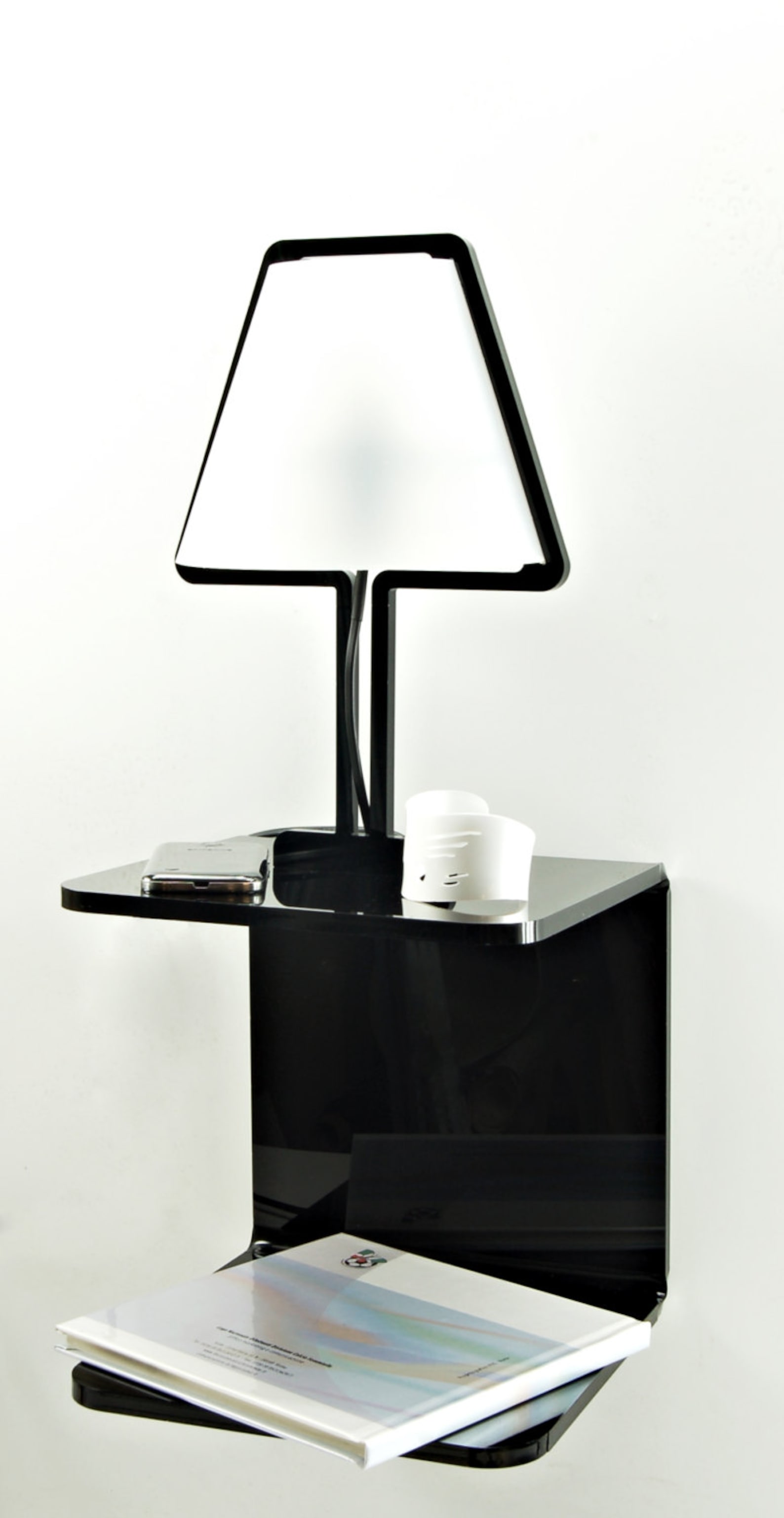 Bedside Shelflamp // SOB // Lampbedshelf // Acrylic Lamp // Handmade