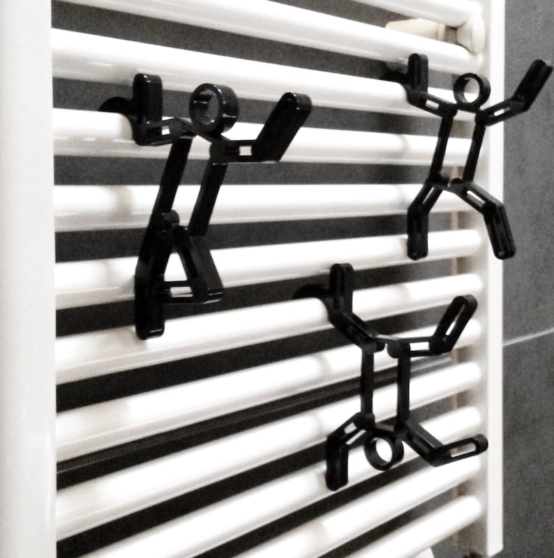 Towel Hangers // Hooks for Towel Warmers // Sobman // Design Etsy