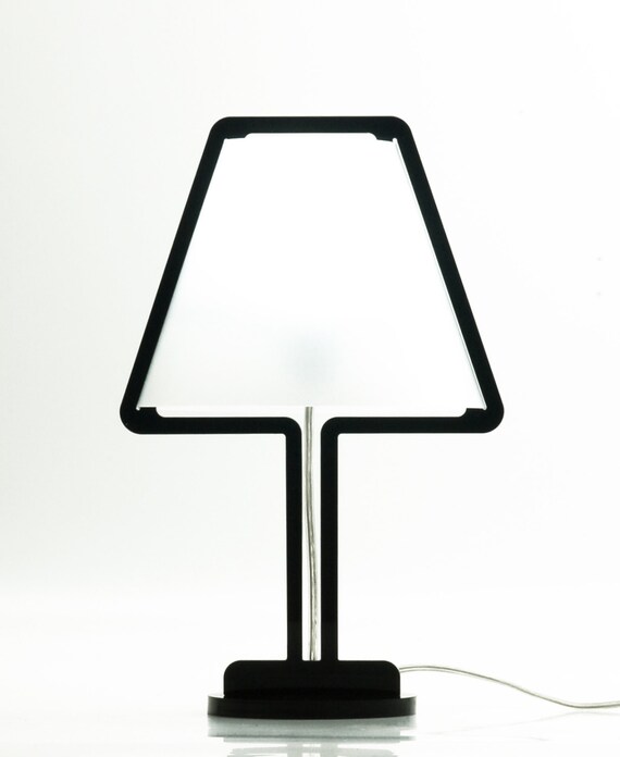 Recovered Acrylic Lamp // SOB // LampBED // Handmade Minimalistic Lamp // Home Furnitures // Bedroom Accessories // Modern Design Lamp