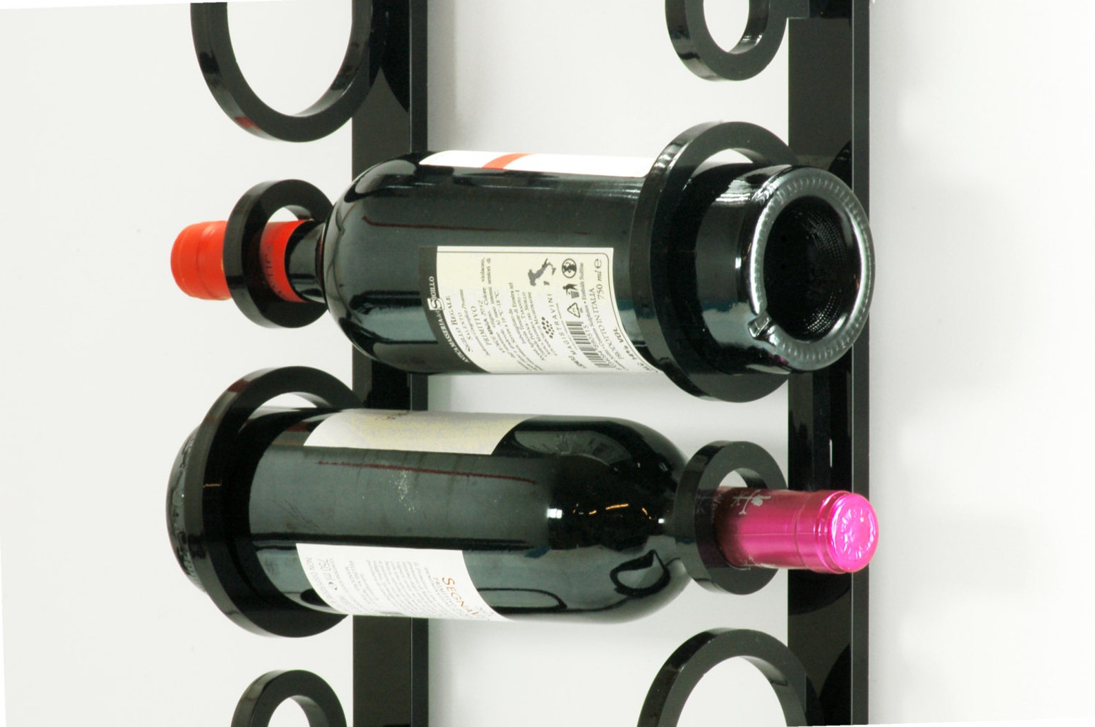 Wall Mounted Wine Rack // Acrylic Wine Rack // SOB Winewall // Handmade