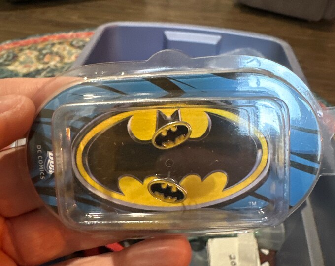 Officially licensed batman earrings studs