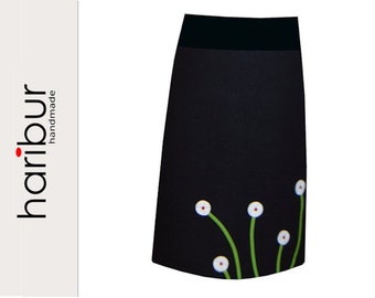 Made-to-measure skirt "Ice Flower" Walkloden