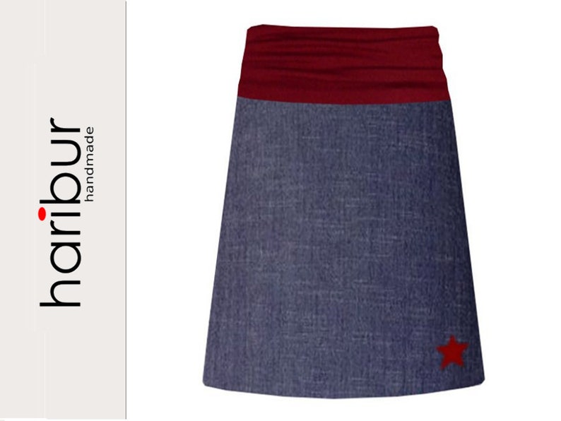 Stern skirt with stretchable waistband image 1